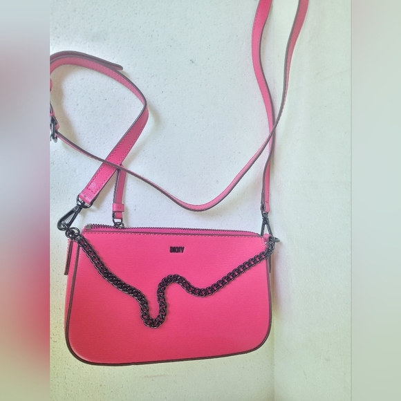DKNY Pink Crossbody Bag - Picture 5 of 7